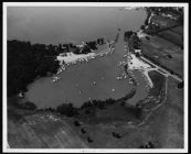 July 1953, increased facilities over five years.  sketch indicates location of building and docks, also big sources of our Catawba State Park and Catawba Cliffs Beach club.  